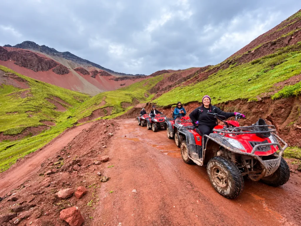 ATV tour to Rainbow Mountain in Cusco, Peru